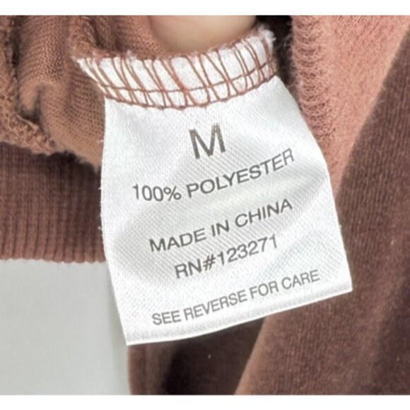 Cult Favorite Hoodie Velour Zip Up Butterfly Rhinestone Jacket Sz M Y2K Hipster - Picture 5 of 11